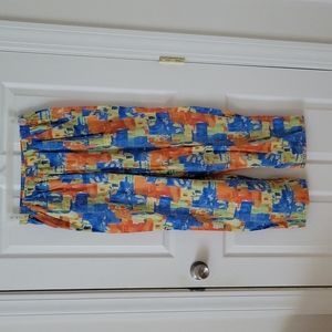 KORET patterned cotton capris size 16